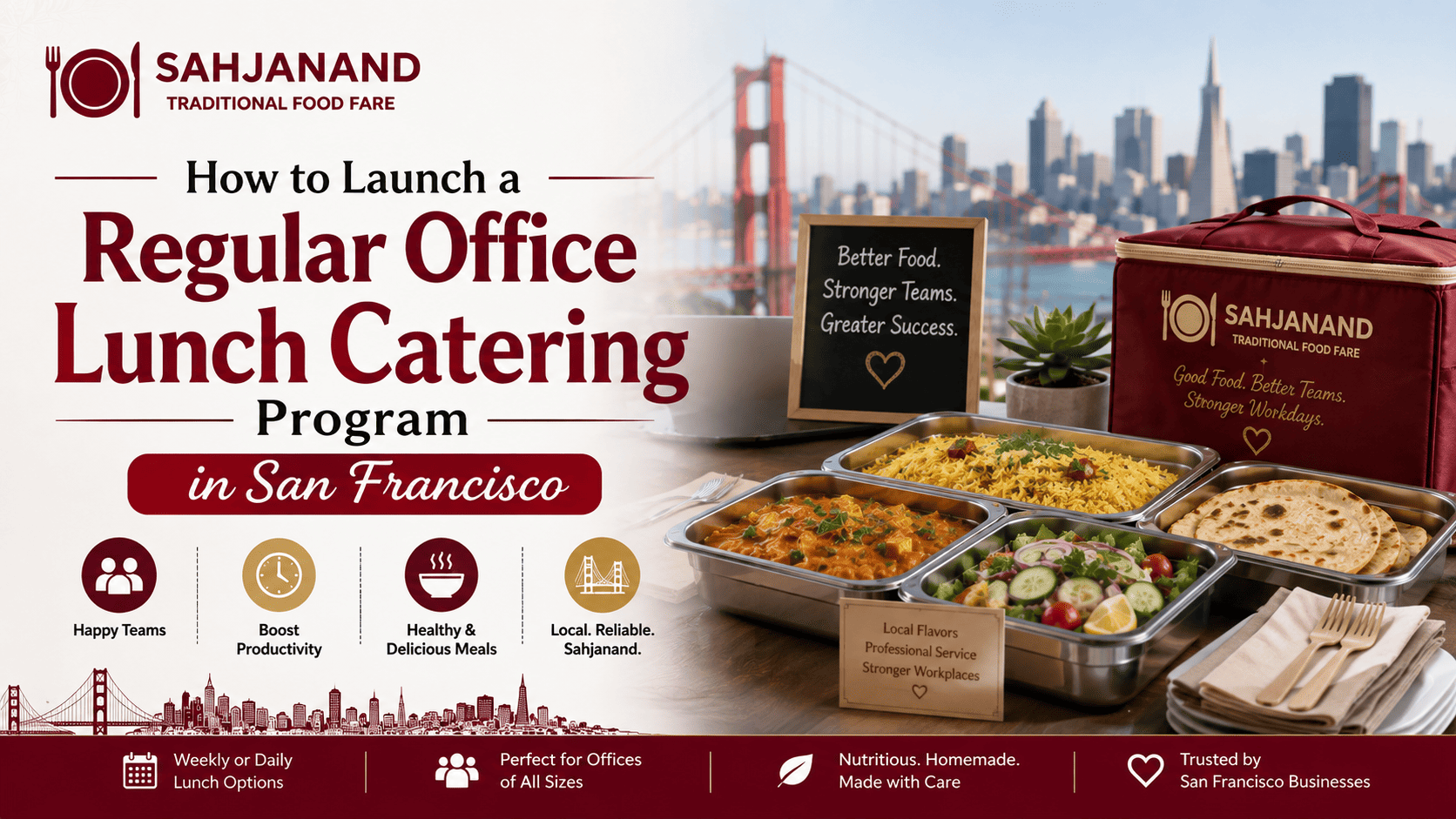 Regular Office Lunch Catering Program